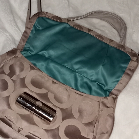 Coach Kristen sateen crossbody bag. - Picture 7 of 16